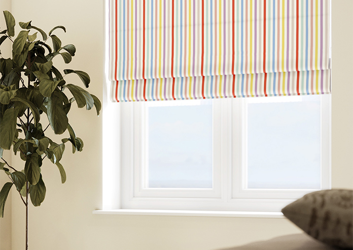 The British Stripe Co. Catherine, Brighton No.1 - Twist&Fit Roman Blind - Image 5